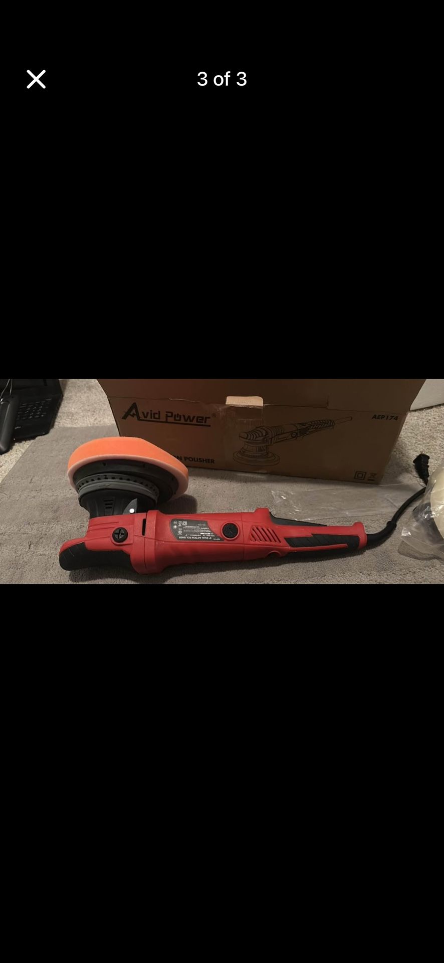 AVID POWER Buffer Polisher, 6-inch Dual Action