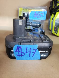 Ryobi 4ah Battery-Hablamos Español