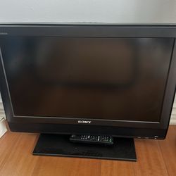 Sony TV with remote