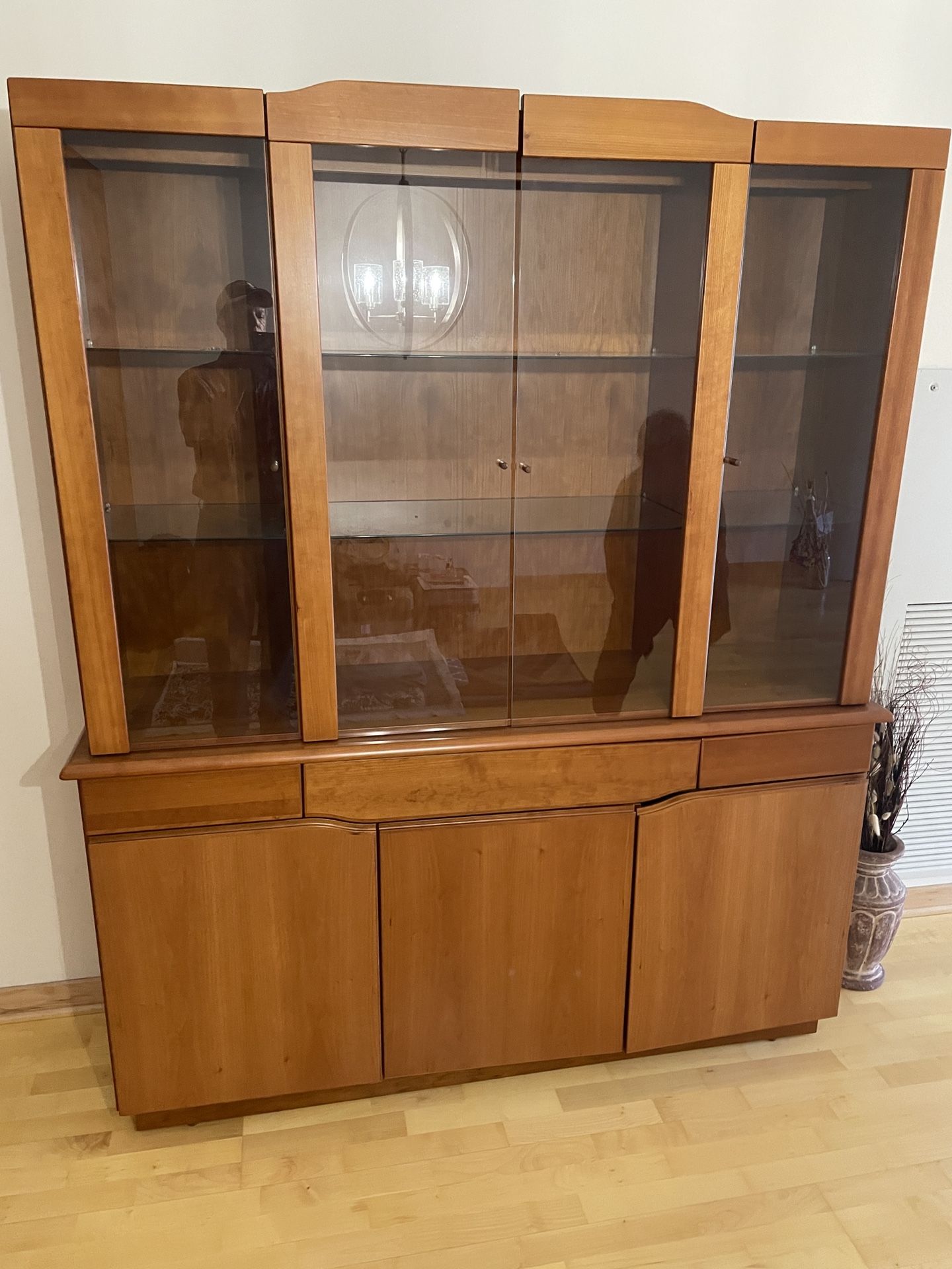 High Quality Solid Cherry Buffet - Free