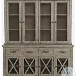 Telluride Driftwood Gray Server And Hutch by Jofran