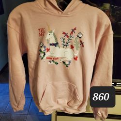 Pink Unicorn Hoodie 