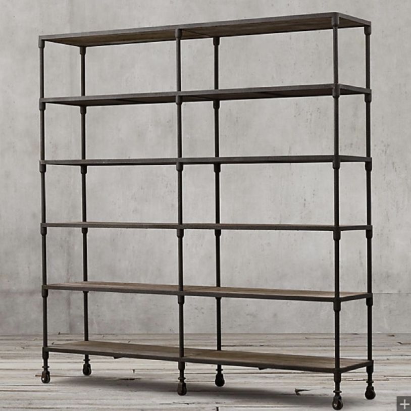 Restoration Hardware Dutch Industrial Double Shelving