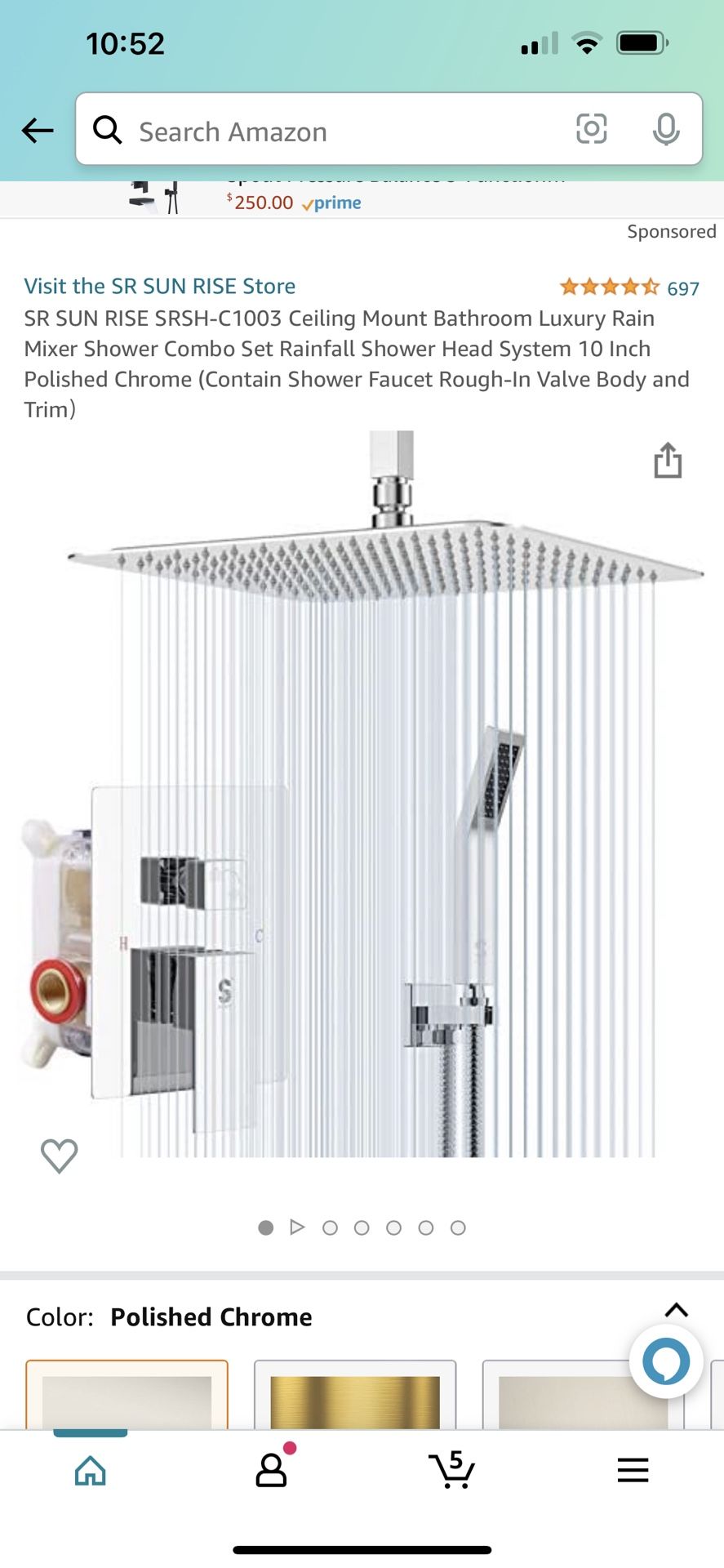 Luxury Shower System