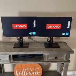 Lenovo 24” Monitors