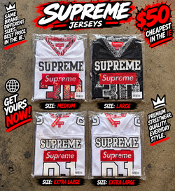 Supreme Jersey (Was $60 On Sale For $50, Sale Ends On Soon)