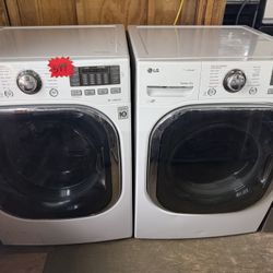 Set Gas Washer And Dryer 
