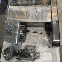 14 Cup Stainless Steel Espresso Machine with Milk Foam Steam Wand, 20 Bar Coffee Maker with 41oz Water Tank, LED Screen