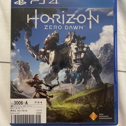 PS4 Horizon Zero Dawn