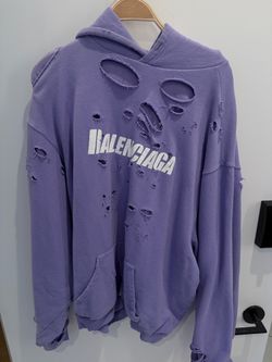 Balenciaga Layered oversized hoodie