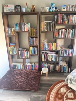 Custom bookshelves