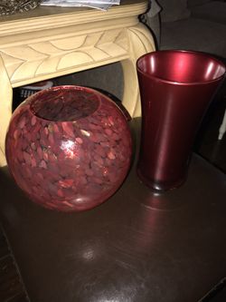 Vases Rojas las dos por el precio