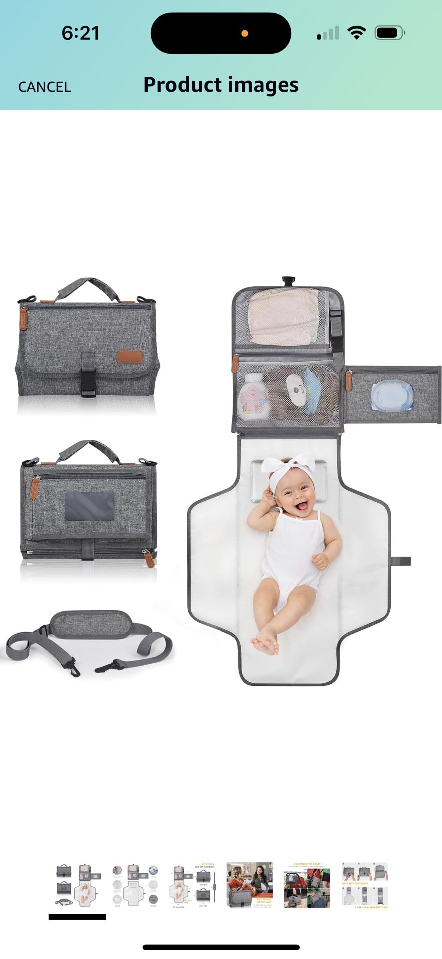 Portable Diaper Changing Pad for Newborns