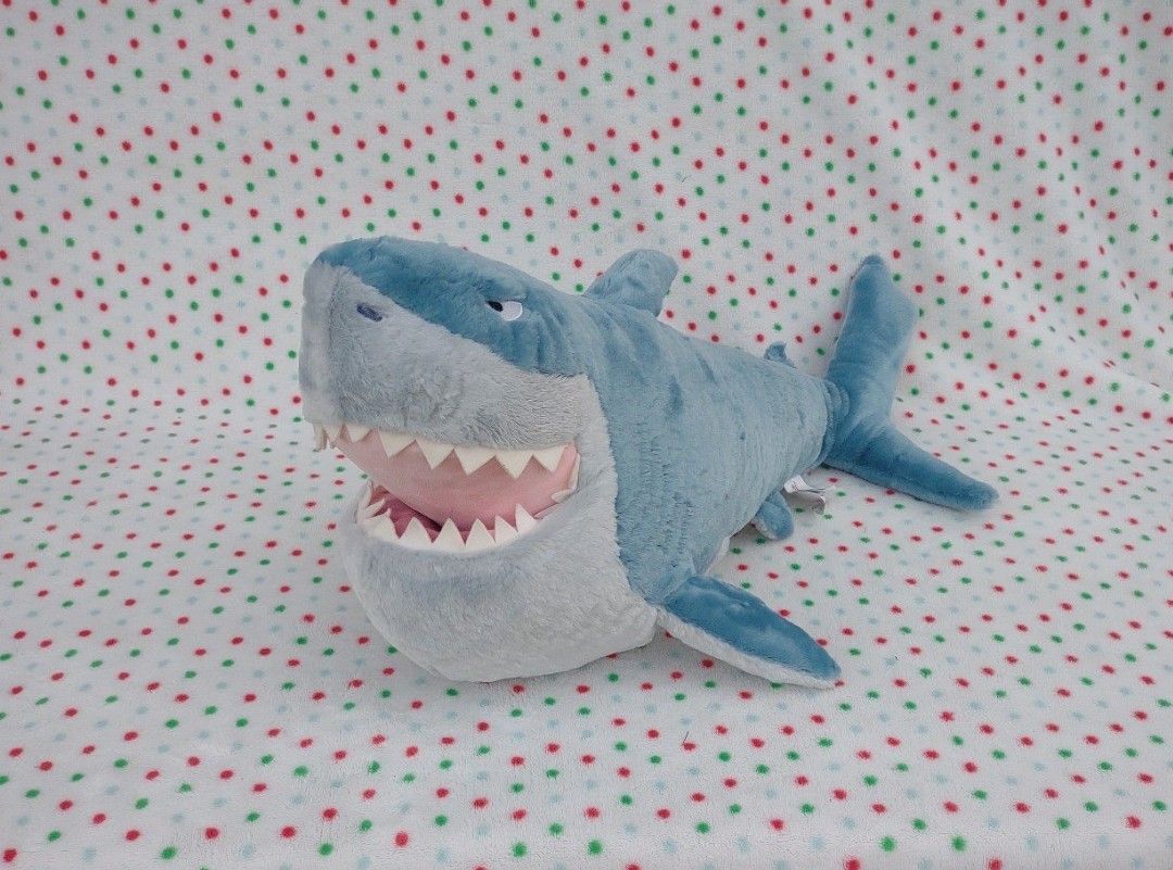 Vintage Rare Finding Nemo Bruce Puppet Plush