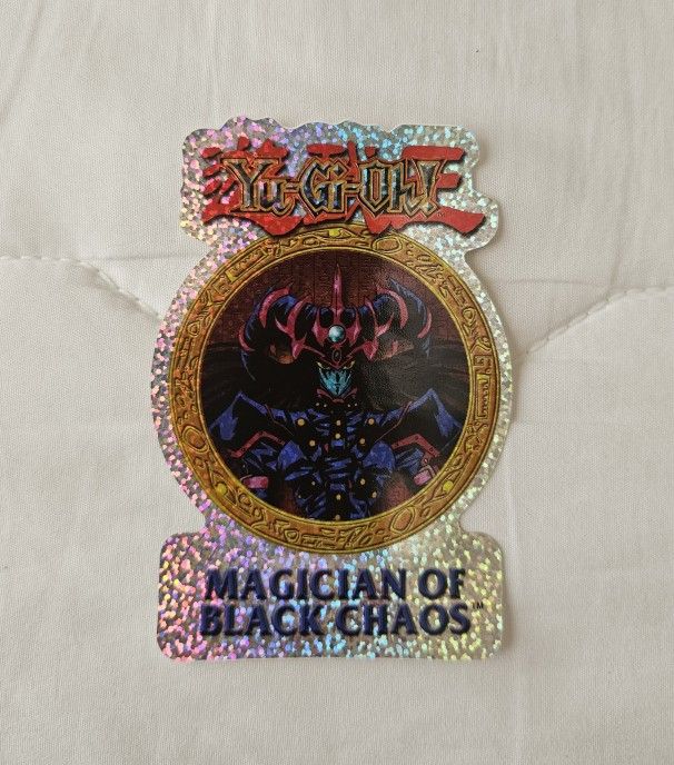 Yugioh! Magician Of Black Chaos Vintage Vending Sticker!