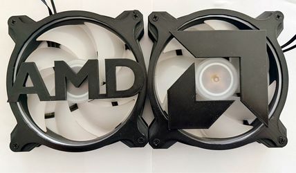 Cooler Master MF140 Halo² ARGB PWM Fans w/ Custom AMD Covers