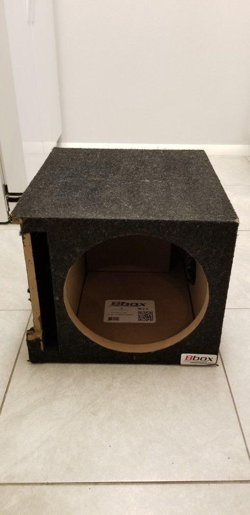 Ported Subwoofer box 11.5 inch cutout