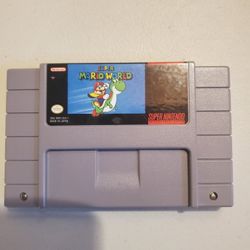 Super Mario World (Super Nintendo, 1991) SNES Tested & Working for super Nintendo SNES Video Game system