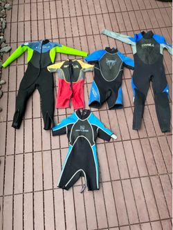 Kids’s Wetsuits $8 Each
