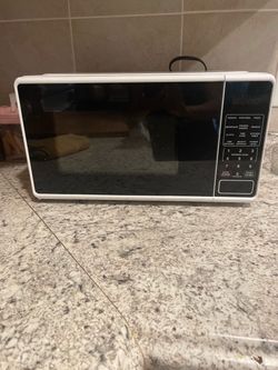 White Microwave