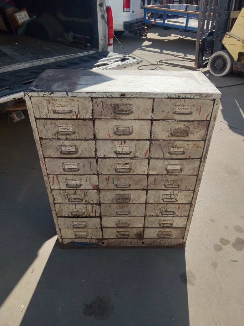 Vintage Metal Cabinet