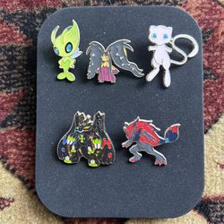 Pokemon Pins With Divider 