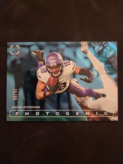 Justin Jefferson Minnesota Vikings 4 card lot