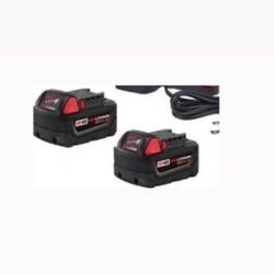 2 Milwaukee Batteries 