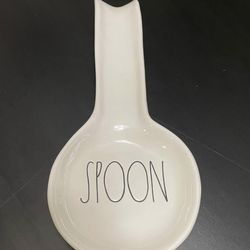 Rae Dunn SPOON Rest Ceramic Kitchen Decor Farmhouse Style