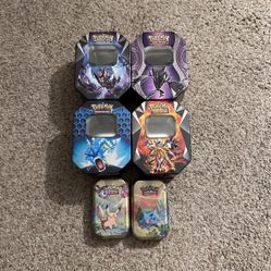 Pokémon Card Tins (empty)