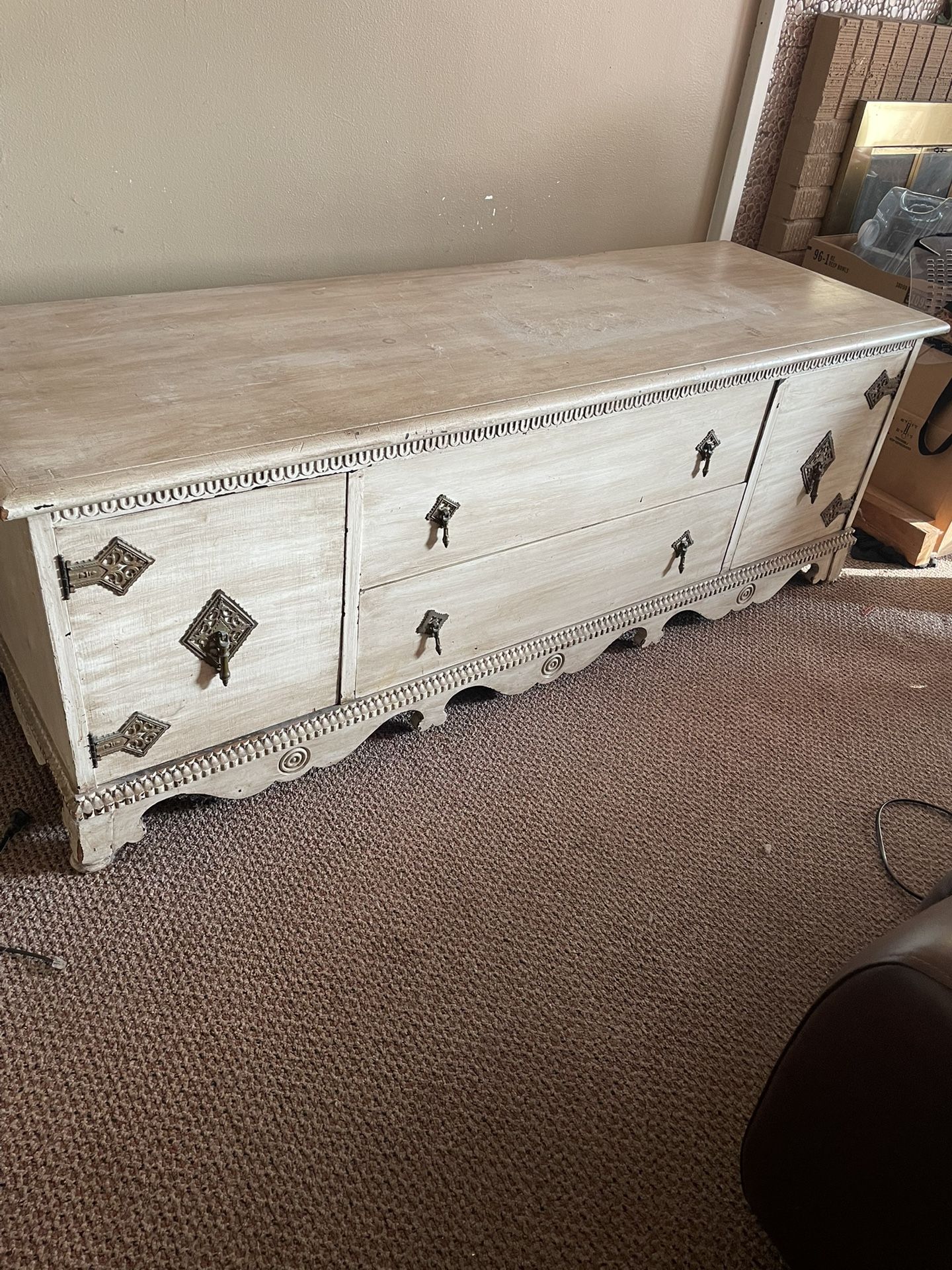 Mahogany Antique Credenza