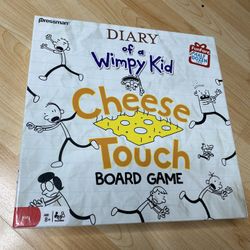 Diary Of A Wimpy Kid Cheese Toch Board Game All The Pieces Never Used