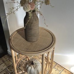 Rattan Plant Table 