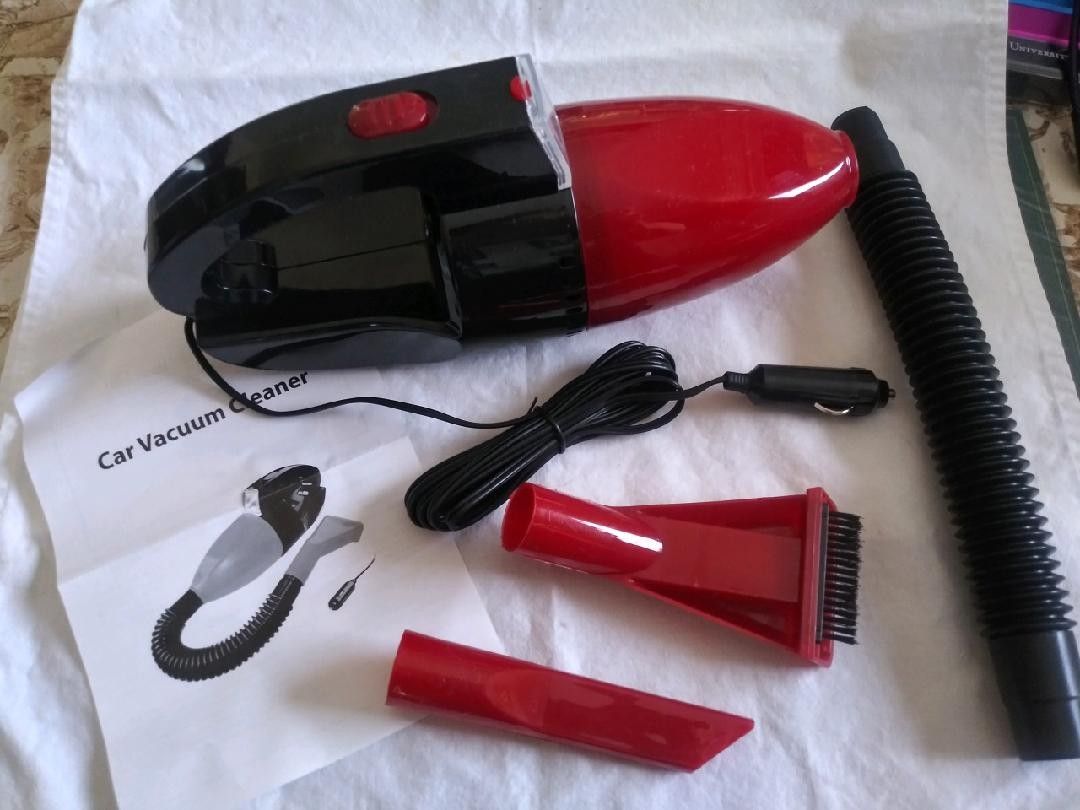 Portable Vacuum Cleaner With Cigarette Lighter Adapter. Brand New, Never Used. $15.00