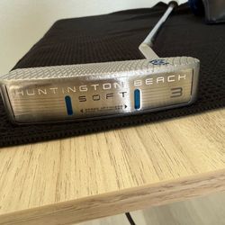 Cleveland Huntington Beach Soft 3 Putter 35” w/ Original Headcover & SuperStroke Grip