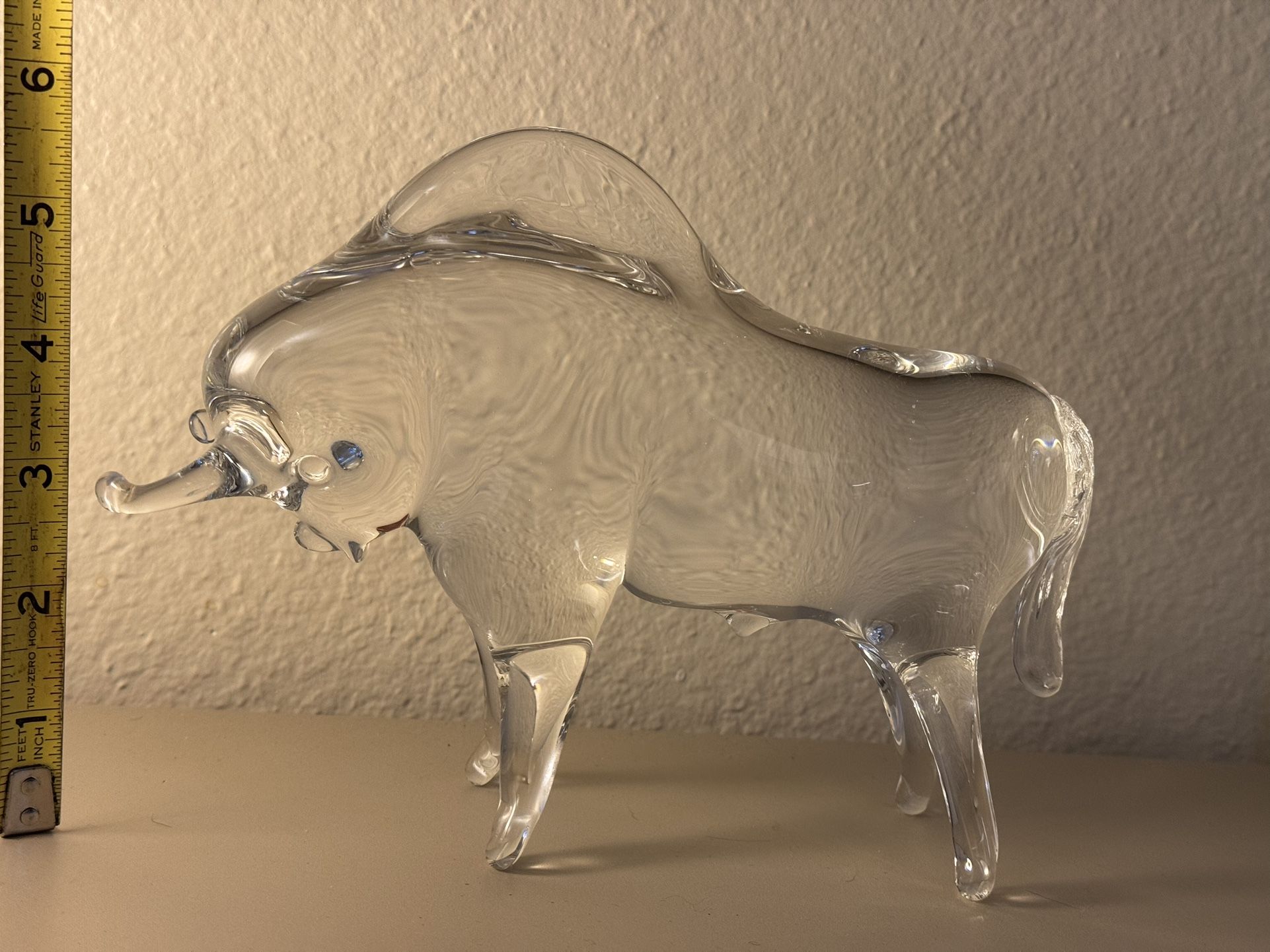 Murano Vintage Lead Crystal Figurine