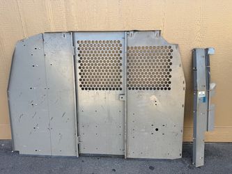 Adrian steel Metal Astro  Van Partition Panel Set