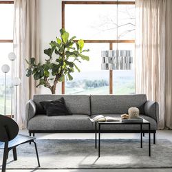 Modern Grey IKEA Sofa