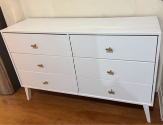 White dresser