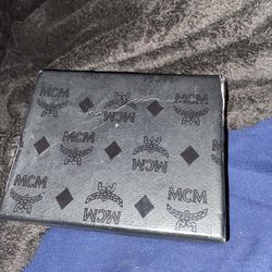 MCM Double Tour Brown Leather Bracelet 