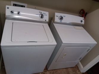 Washer and dryer
