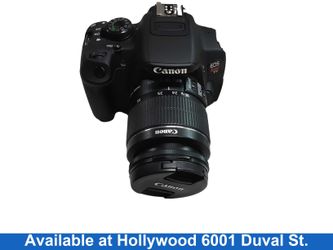 Canon Eos Rebel T5i Black Digital SLR Camera