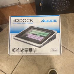iO DOCK Alesis pro audio dock for ipad 