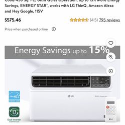 Aire Acondicionado LG 9500btuDual Inverter