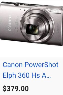 Canon PowerShot ELPH 360 HS