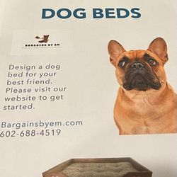 Custom Dog Beds For Sale - Please Visit Our Website To Design Yours Today