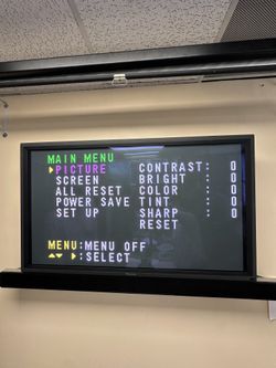 50” Pioneer PDP-502MX Plasma Display TV