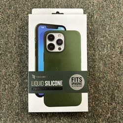 iPhone 12 Pro Max iPhone 13 Pro Max Green Silicone Case