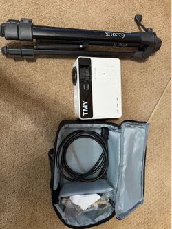 Mini projector and tripod