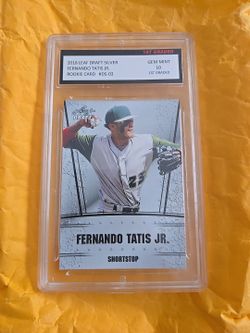 Fernando Tatis Rookie Card Sliver Graded card 10 GEM Mint